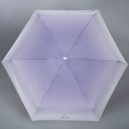 Mechanical “gradient” umbrella, eponge, 5 additions, 6 knitting needles, r = 44 cm, color mix-9