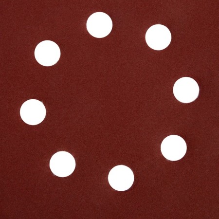 A circle of abrasive grinding under the "Velcro" tundra, perforated, 150 mm, P400, 5 pcs.-2