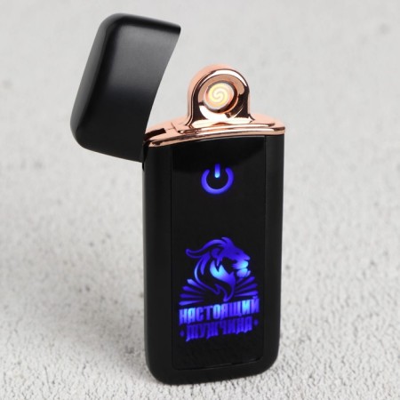 Electronic lighter "Real Man", 3 x 7.5 cm.-1