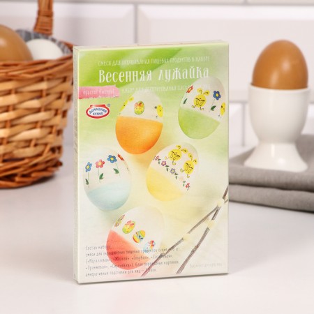 Easter set for eggs “Simple! Fast!" Mix No. 1, 4 types