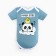 Body Children's, the color is gray blue, panda, height 62 cm