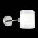 Wall lamp EVOLUCE. Sle102801-01. Miento. 1x40 W, E14, 12x13 cm, color chromium