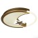 Causteen with PDU 2221/1 LED 110W Dimmer Gold 48x48x7 cm Bayerlux