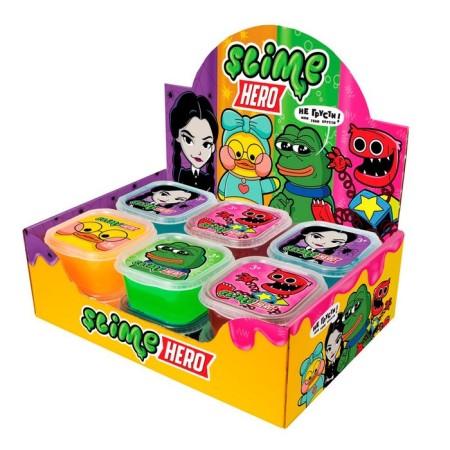 Slime Show-Box, Hero Slime, set of 12 pcs.-1