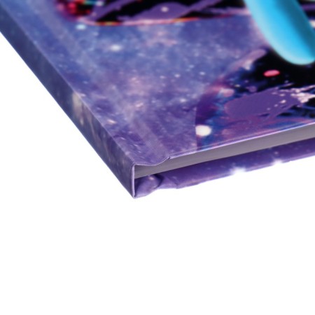Universal diary for grades 1-11, "Cyberpank. Neon", solid cover 7BC, matte lamination, selective varnish, 40 sheets-2
