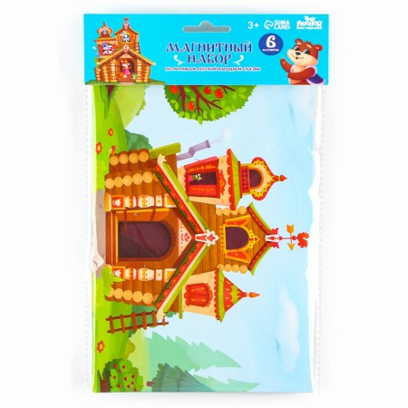 A set of developing magnets. Theater based on the Russian folk tale "Teremok"-9