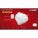 Half mask filtering bison KN-95 11165-2, FFP2, 10 pcs