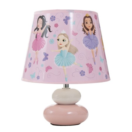 Princess's table lamp E14 15W white-pink Risalux-7