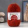Yarn "village" 100% half-carbonated wool 250m/100g (30-sv. Terracot)