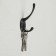 Hook furniture tundra TKD002 Light, two -rod, black