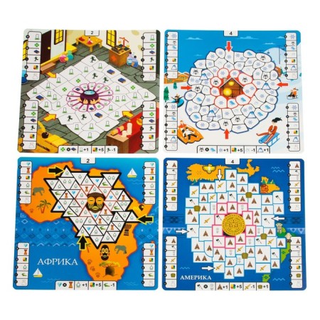Настольная игра «Битва за цвет», 2-4 игрока, 8+-11