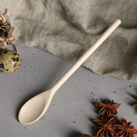 Wooden spoon "Slavyanskaya", 16 cm, beech array-1
