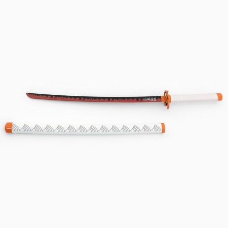 Souvenir product katan on a stand, white, 75 cm