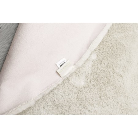 Plush mat Sofi de Marko, size 100x100 cm, cream color-2