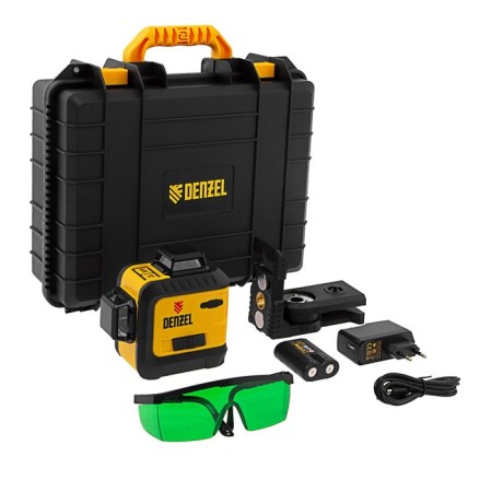 Laser level Denzel 35079, 180 mm, 220 mm tripod, 4 eyes-5