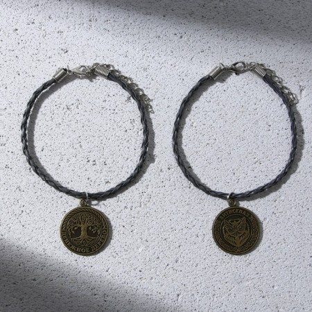 Bracelet Talisman New Year's "amulet", for the New Year, mix, length 24 cm.-6