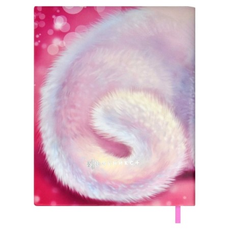 School diary for grades 1-11 "Candy Cat", soft cover, PVC, foil embossing, removable cover, 48 sheets, offset block 80g/m2, universal cheat sheet-7