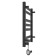 Two electric heated towel rail Laris Hephaestus ChKCh, 500x800 mm, 7 crossbars, right, black