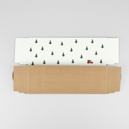 Folding box "Happy New Year", 12 x 33.6 x 12 cm, New Year-7
