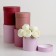 Set of round gift boxes 5 in 1 “coffee with milk”, 20 × 20 - 14 × 14 cm