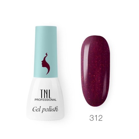 TNL Mini Gel-psy “8 feelings”, No. 312 Purple placers, 3.5 ml