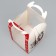A folding box for a small cake “Happy New Year!”, 15 x 15 x 18 cm, New Year