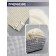 Birk with a button, with embossing, "mandala", 8 × 1.5 cm, set 10 pcs, dairy