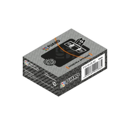 Soldered Fuaro F12-45-25 AC, Copper color-2