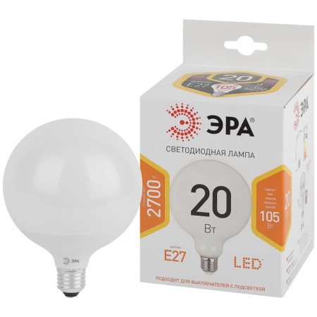 LED LED era Standard "Shar", 20 W, E27, 1600 lm, 2700k, glow warm white