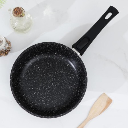 The frying pan “Elite”, d = 22 cm, removable handle, glass cover, anti -stick coating-1