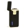 Gas, electronic, arc lighter, with a charge indicator