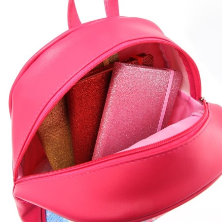 Baby backpack with bilateral sequins, 10 cm x 23 cm x 27 cm "Pinky Pie and Rainbow Dash", My Little Pony-5