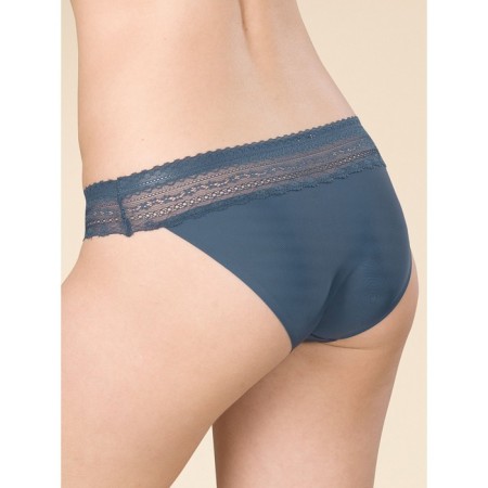 Female cowards, size 46, dark blue color-1