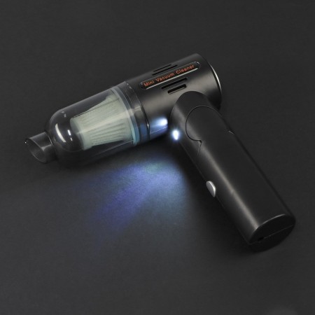 Car vacuum cleaner with air vents, mini, wireless, 2 nozzles, 50 watts, 12 V-5
