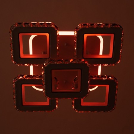 Causteen with PDU "Mia" 5XLED 150W 3000-6000K RGB white 38x38x14cm-2