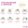 A set of developing tactile balls "chicken", 6 pcs, with a squeak, color mix, crumb I