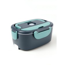 Lunch box for heating, 1.3 l, 24 x 17 x 10.8 cm, with car cigarette lights