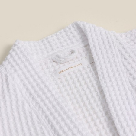 Welfare Women's bathrobe SL Home: BOHO "Blanc de Blanc", size M, 100% cotton, 280 g/m2