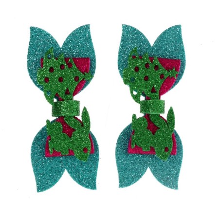 Carnival clamp "Bunny" set 2 pcs., Mix