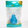 Children's nasal aspirator, with a cap, blue color