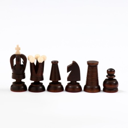Chess Polish Wooden Big Madon "Royal", 31 x 31 cm, King H-6.5 cm-4