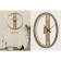 Watching clock, interior "classics", silent, d-32 cm, aa