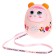 Musical Nevalyashka "My Baby", Sound, Light, Pink Color
