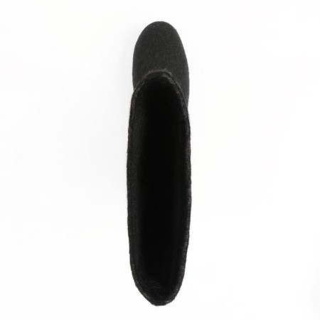 Male boots, black color, size 45 (33)-3
