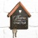 The key a wall -mounted "Keys with happiness", 15 x 14.8 cm.