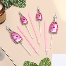 Set of candles for the cake, 7 pcs 