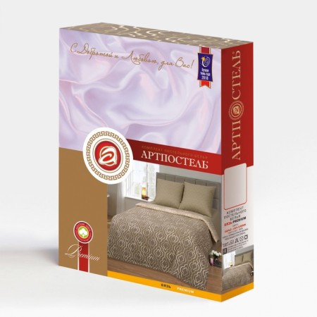 Bed linen 1.5sp artpostel premium "Palermo" 143x215cm, 150x220cm, 70x70cm - 2 pcs-4