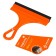 AIRLINE WOUSTOSHNOGON with a rubber blade, with a scraper, 16 cm