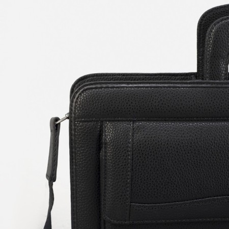 Folder for documents, black color-5