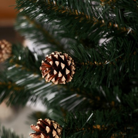 Artificial Christmas tree "Siberian with cones" 180 cm-1